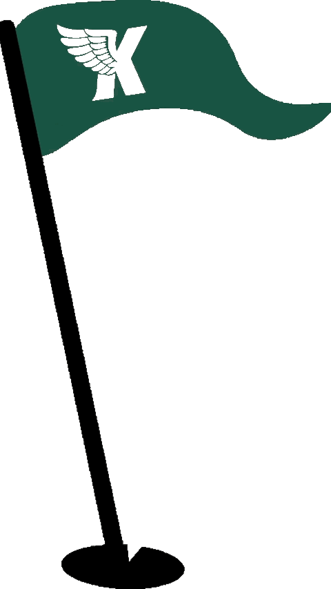 Kill Golf pin flag waving